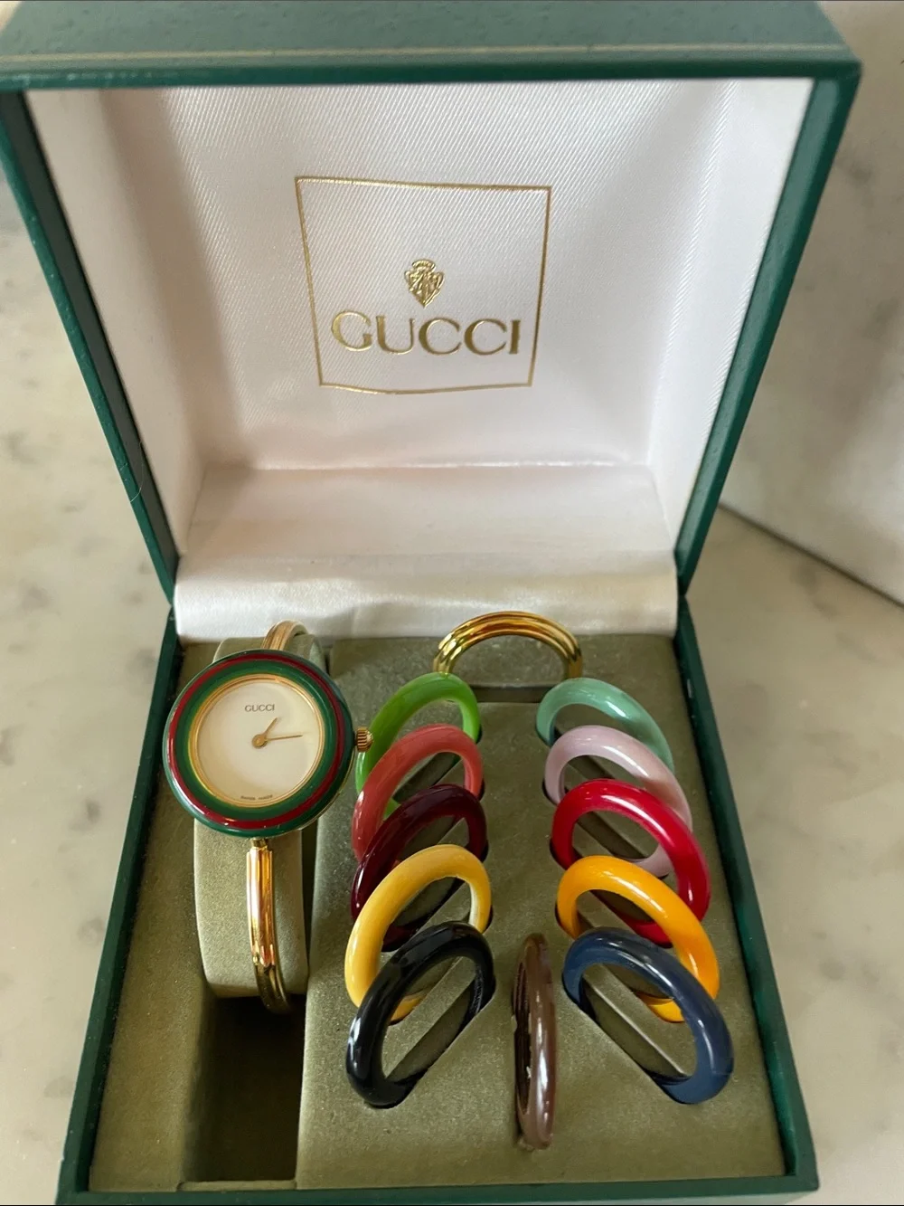 Gucci gold tone